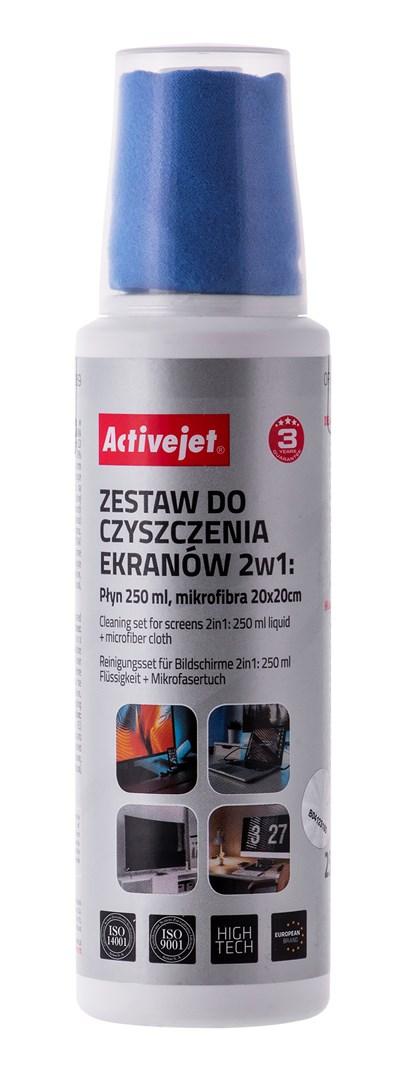 Ekrano Valiklis - Activejet 2in1 250 ml/20x20 cm