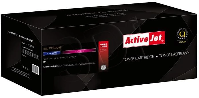 Toneris ActiveJet ATH-533N | Magenta | 2800 psl. | HP CC533A (304A), Canon CR