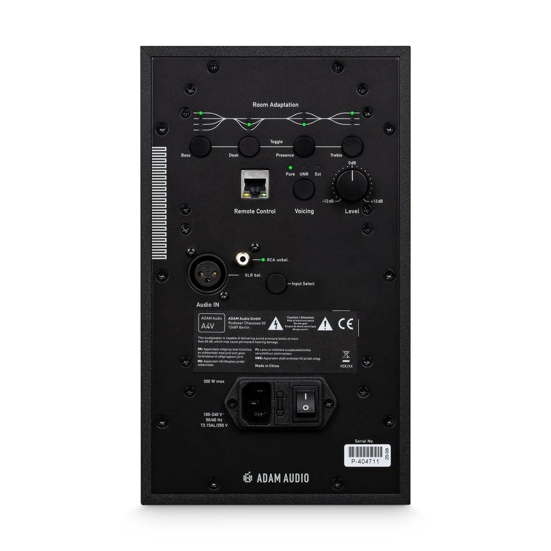 Adam Audio A4V kolonėlė, Juoda