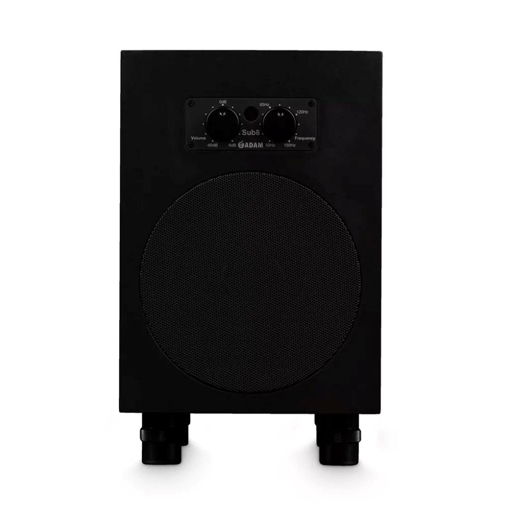 Kompiuterio kolonėlės ADAM Audio Sub8 – aktyvus žemųjų dažnių garsiakalbis