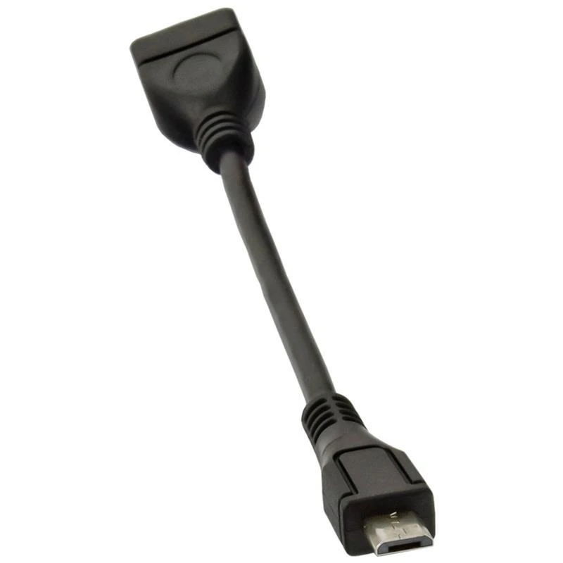 Adapteris microUSB - USB OTG Akyga - 12cm