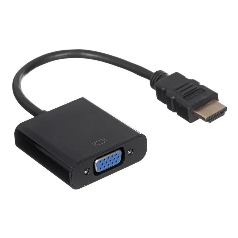 HDMI į VGA 15 cm adapteris