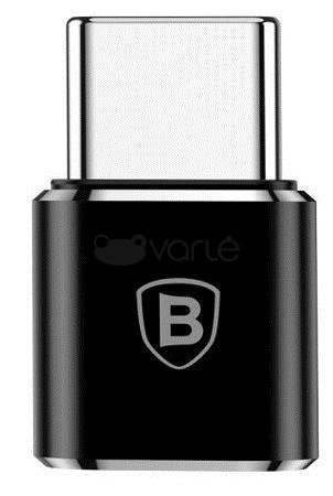 Baseus USB-C į Micro USB adapteris, juodas