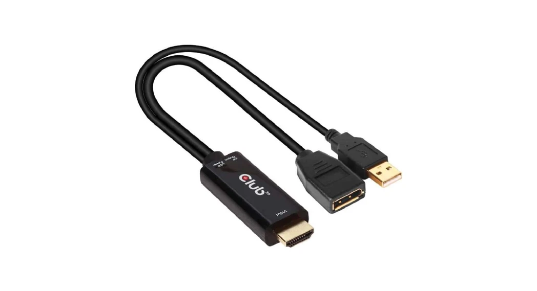 Club 3D HDMI į DisplayPort aktyvus adapteris