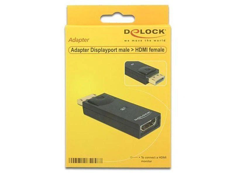 DisplayPort į HDMI adapteris pakuotėje