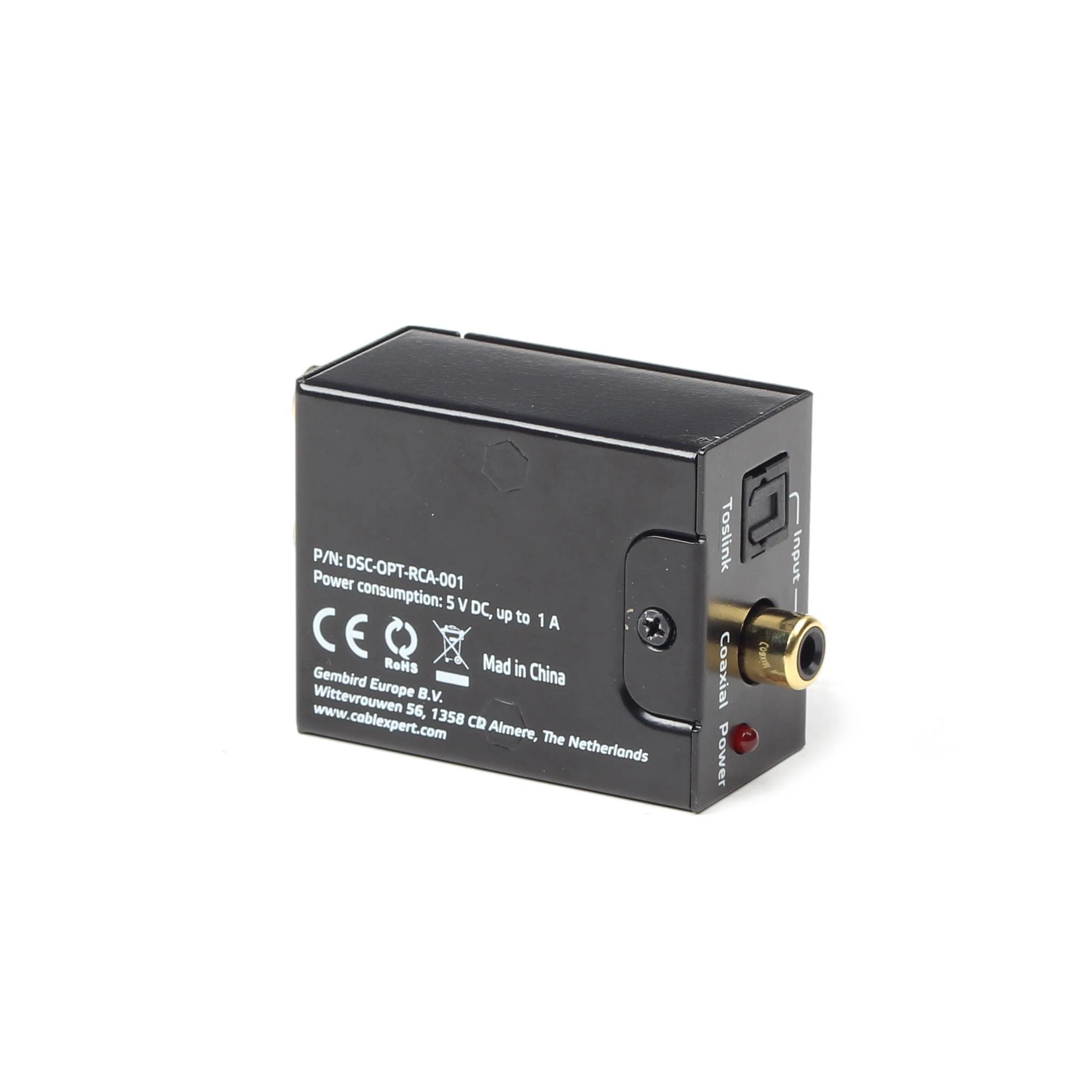 ENERGENIE DSC-OPT-RCA-001 Gembird digital to analog audio converter