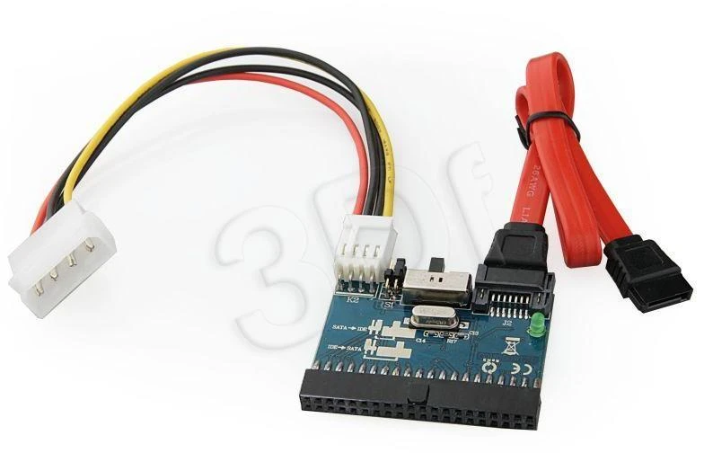 Gembird dvikryptis adapt.IDE-SATA3.5