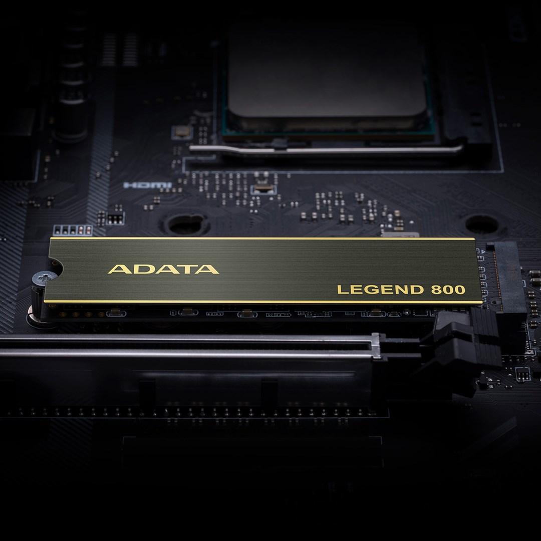 ADATA | SSD | LEGEND 800 | 1000 GB | SSD form factor M.2 2280 | Solid-state drive sąsaja PCIe Gen4x4 | Skaitymo greitis 3500 MB/s | Rašymo greitis 2200 MB/s