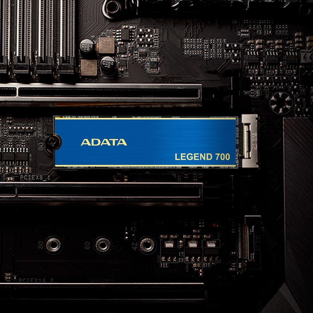 ADATA | LEGEND 700 | 512 GB | SSD form factor M.2 2280 | Solid-state drive sąsaja PCIe Gen3x4 | Skaitymo greitis 2000 MB/s | Rašymo greitis 1600 MB/s