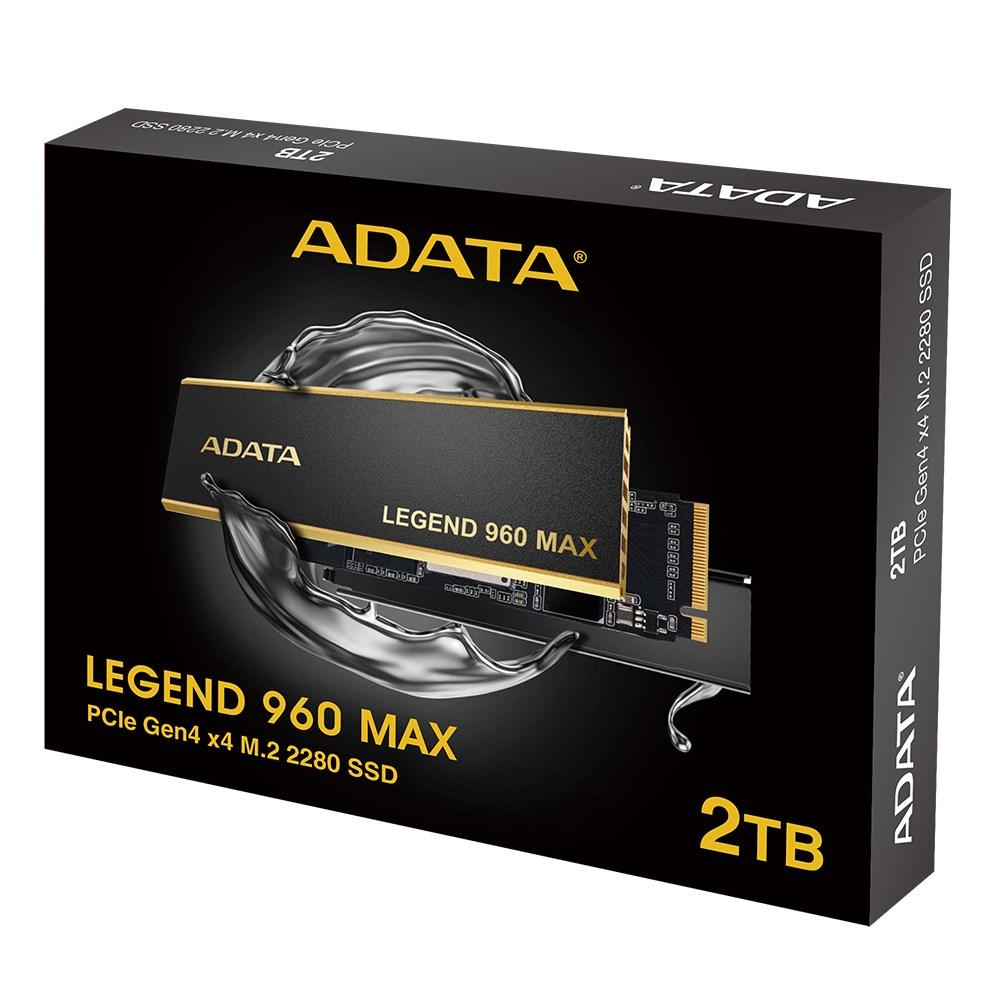 Kietasis diskas Adata LEGEND 960 MAX M.2 NVMe PCIe4x4 2TB