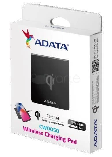 ADATA CW0050 Qi Wireless charger juodas 5W