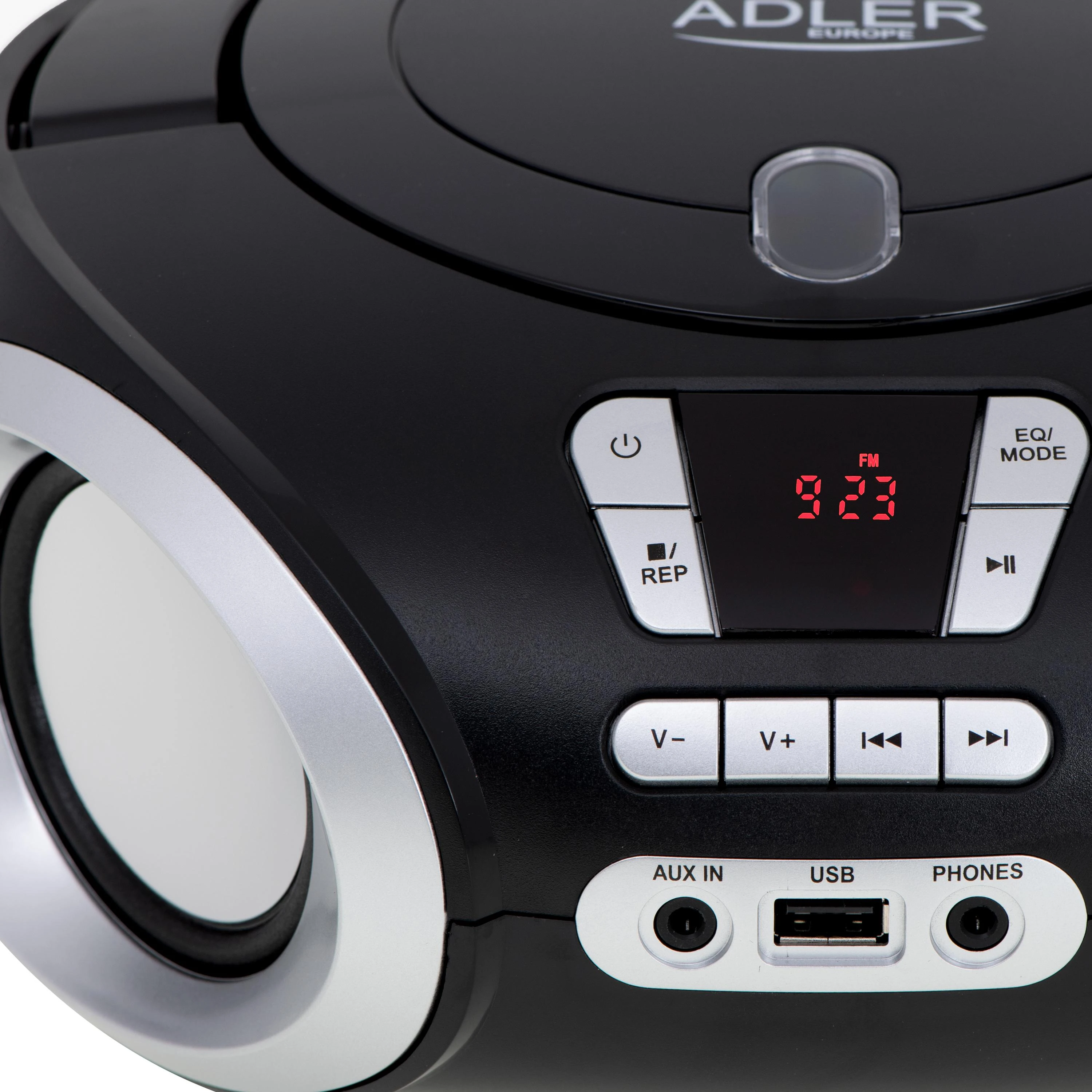 Adler | CD grotuvas | AD 1181 | Garsiakalbiai | USB jungtis