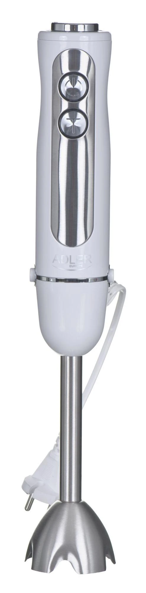 Plakiklis Adler | Rankinis maišytuvas | AD 4625w | Hand Maišytuvas | 1500 W | Greičių skaičius 5 | Turbo mode | Baltas
