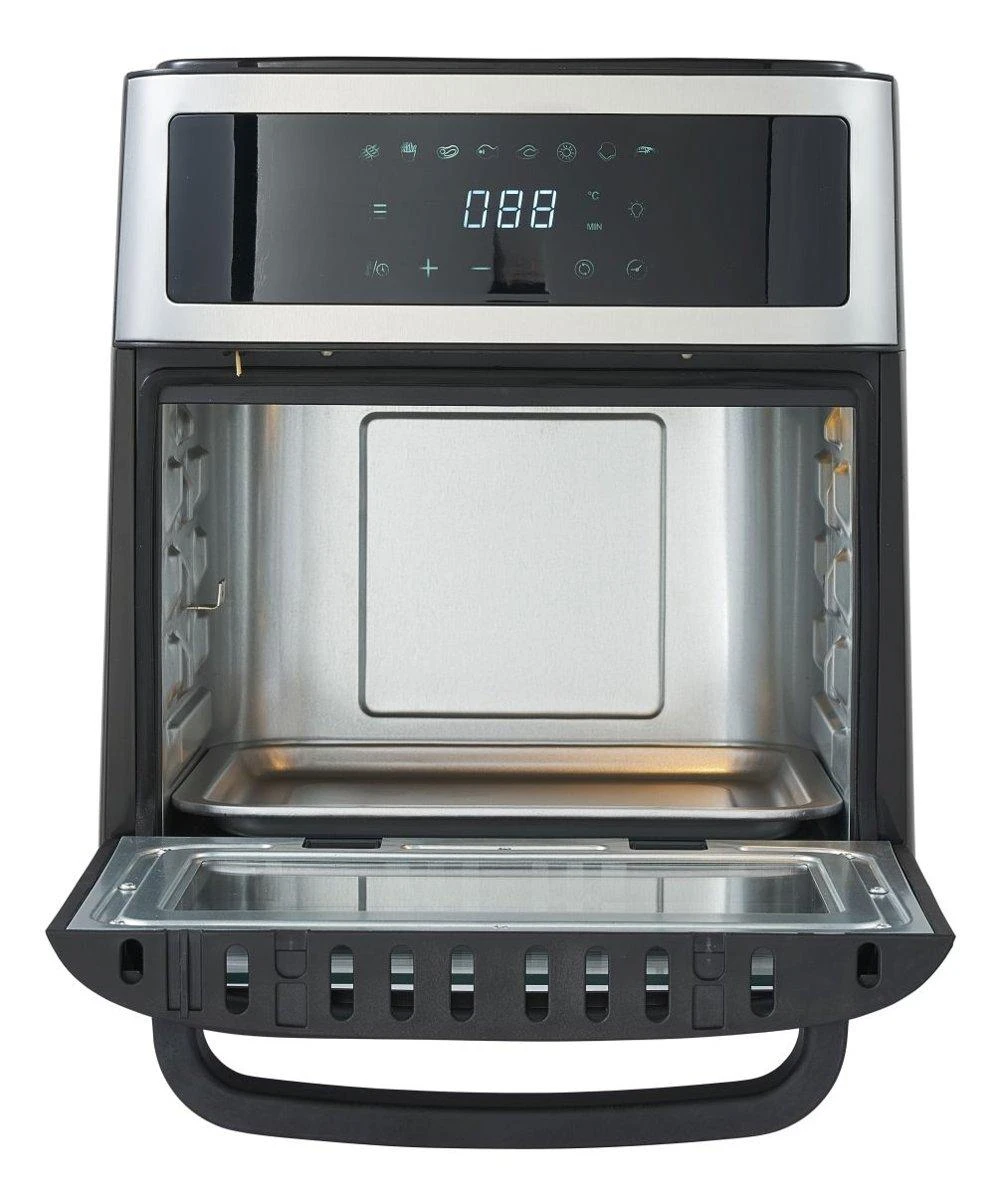 Mikrobangų krosnelė Adler | Airfryer Oven | AD 6309 | Power 1700 W | Capacity 13 L | Nerūdijantis plienas/Juodas