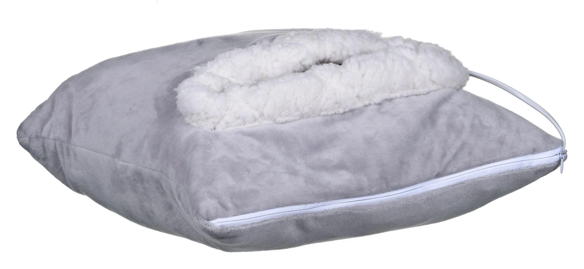 Adler | Blanket Elektrinė šildyklė | AD 7412 | Number of heating levels 8 | Number of persons 1 | Washable | Soft fleece | 80 W | Pilkas