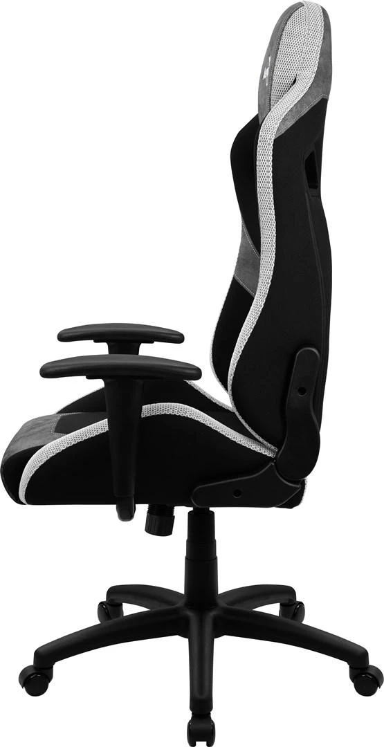 Žaidimų Kėdė - Aerocool Count AeroSuede, Juoda, Pilka