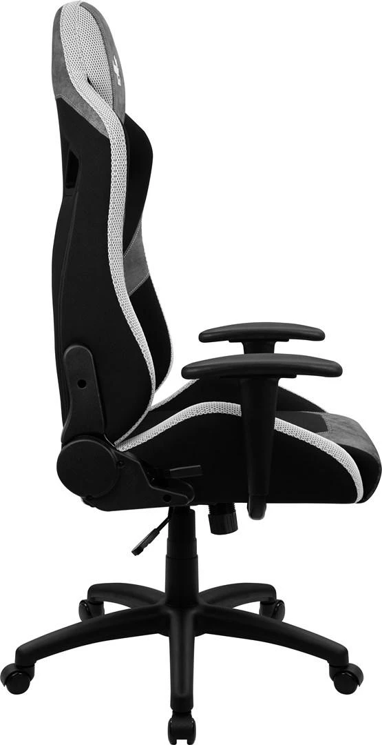 Žaidimų Kėdė - Aerocool Count AeroSuede, Juoda, Pilka