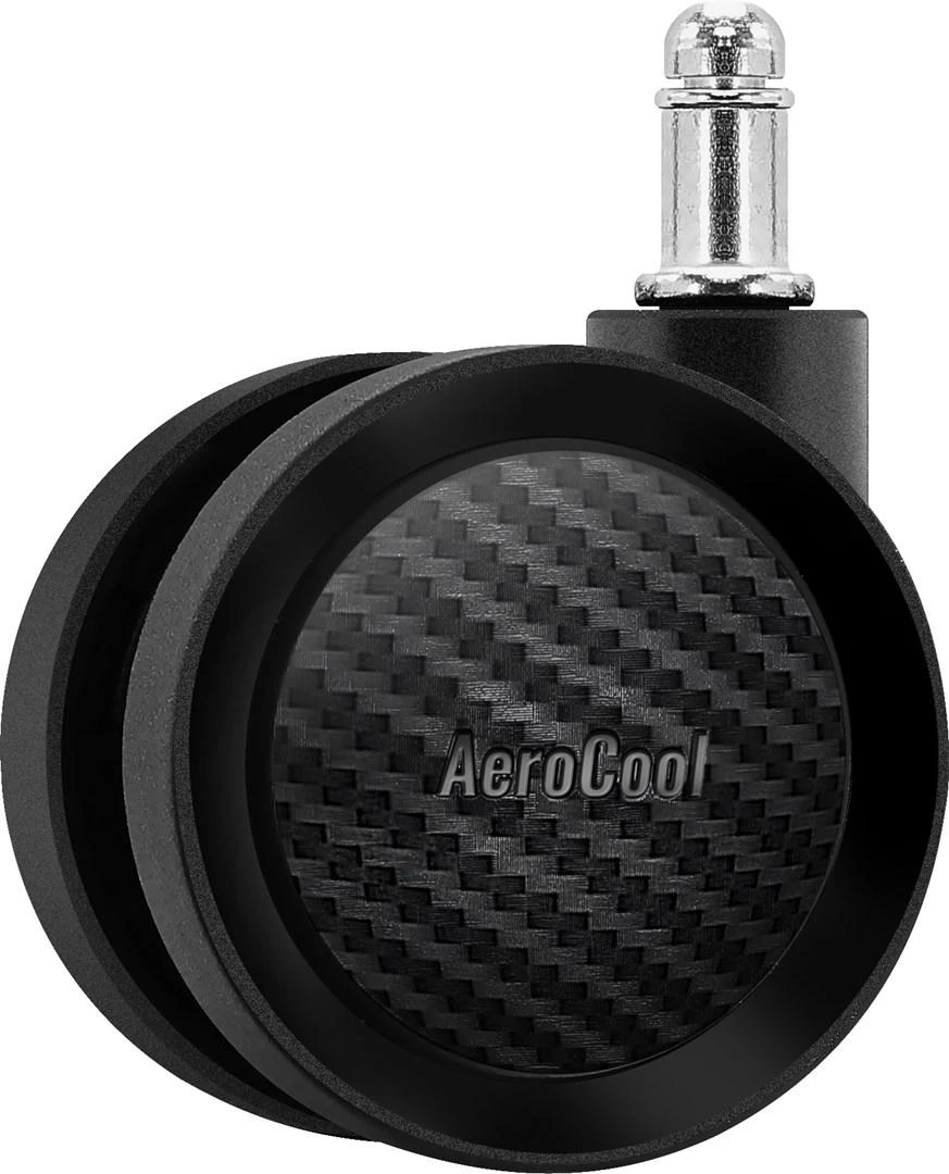 Žaidimų Kėdė - Aerocool Crown AeroWeave Paminkštinta Sėdynė Juoda