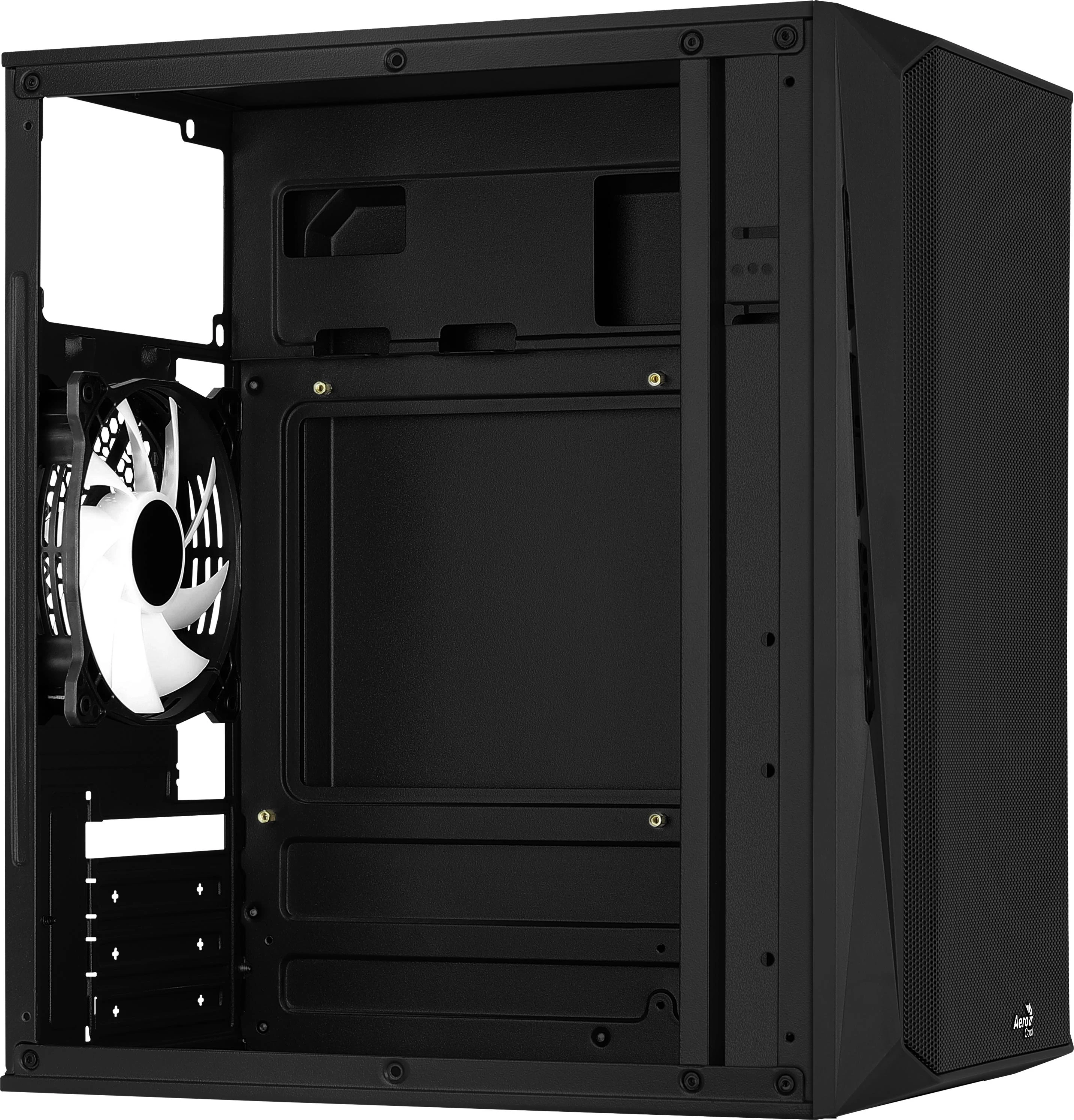 AEROCOOL PGS CS-107-A-BK-v2 FRGB - PC dėklas