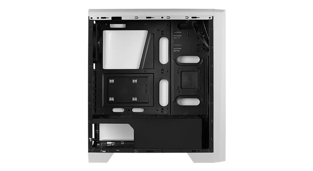 AEROCOOL AEROPGSCYLONMINI-WH PC dėklas Micro-ATX Aerocool CYLON MINI RGB Baltas - USB3.0