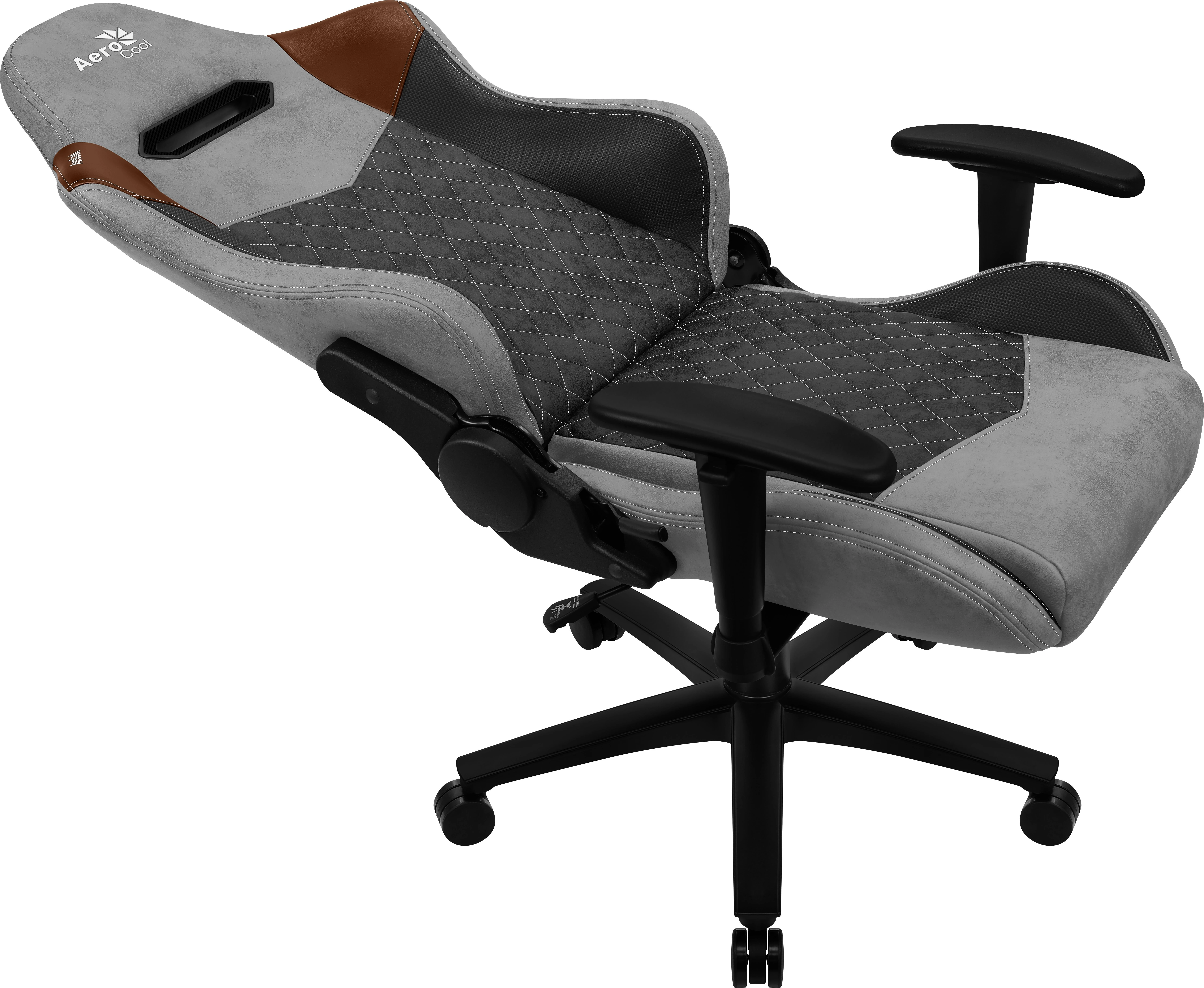 Žaidimų kėdė AeroCool DUKE, Pilkos spalvos