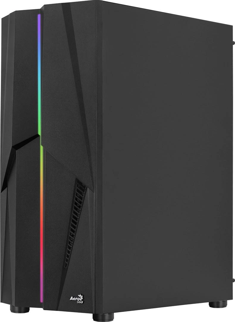 Kompiuterio Korpusas - Aerocool Mecha Midi Tower ATX, Micro ATX, Mini-ITX, Juodas