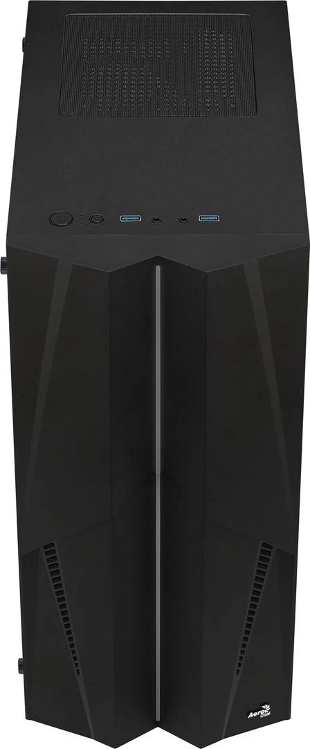 Kompiuterio Korpusas - Aerocool Mecha Midi Tower ATX, Micro ATX, Mini-ITX, Juodas