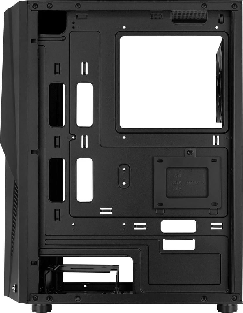 Kompiuterio Korpusas - Aerocool Mecha Midi Tower ATX, Micro ATX, Mini-ITX, Juodas