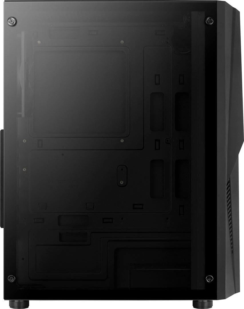 Kompiuterio Korpusas - Aerocool Mecha Midi Tower ATX, Micro ATX, Mini-ITX, Juodas