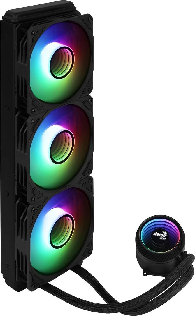 Procesoriaus Aušintuvas - Aerocool Pgs Mirage L360 Argb, juodas