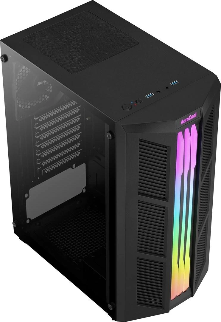 AEROCOOL PGS PRIME-G-BK-v1 RGB - dėklas