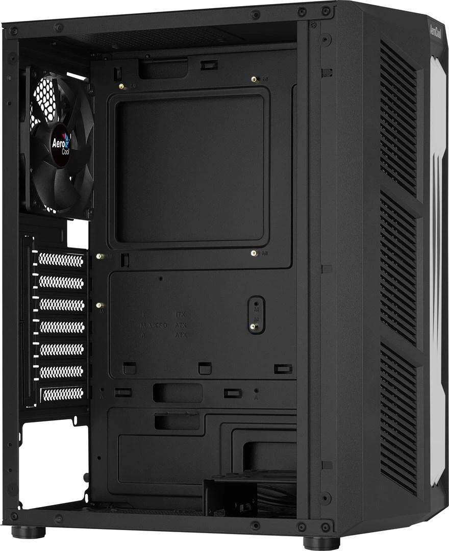 AEROCOOL PGS PRIME-G-BK-v1 RGB - dėklas