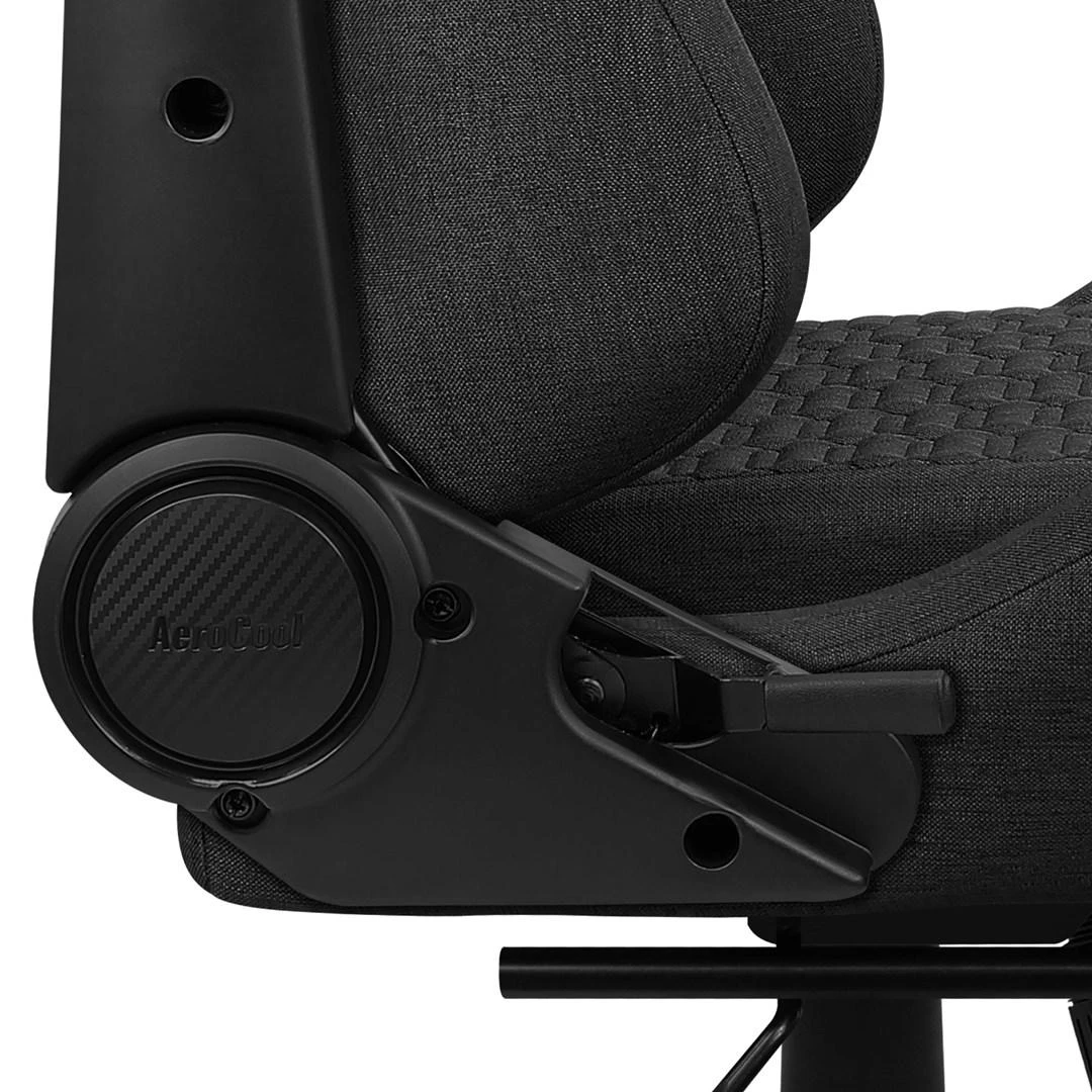 Žaidimų Kėdė - Aerocool Royal AeroWeave, Paminkštinta, Juoda