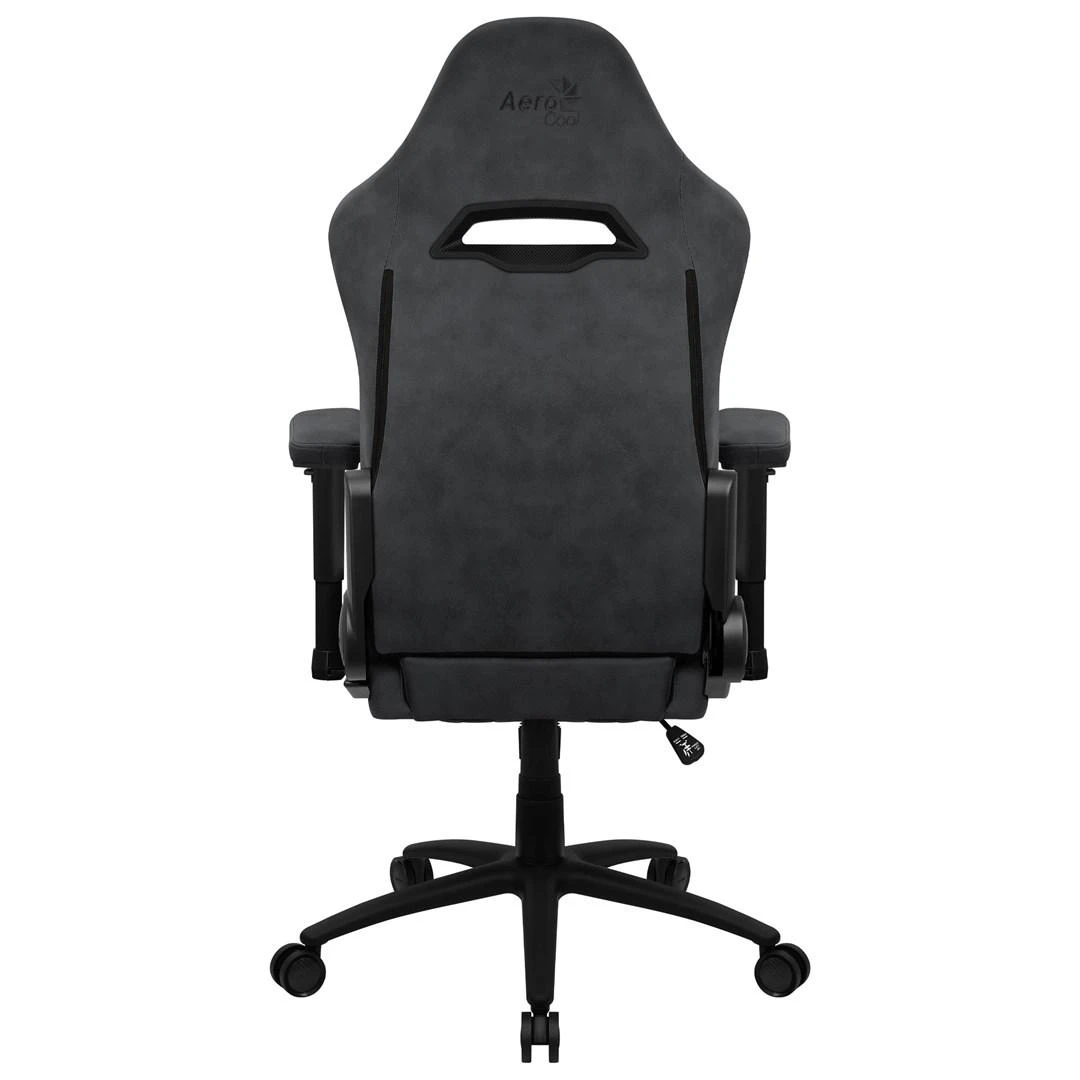 Žaidimų Kėdė - Aerocool Royal AeroSuede Paminkštinta Sėdynė Pilka
