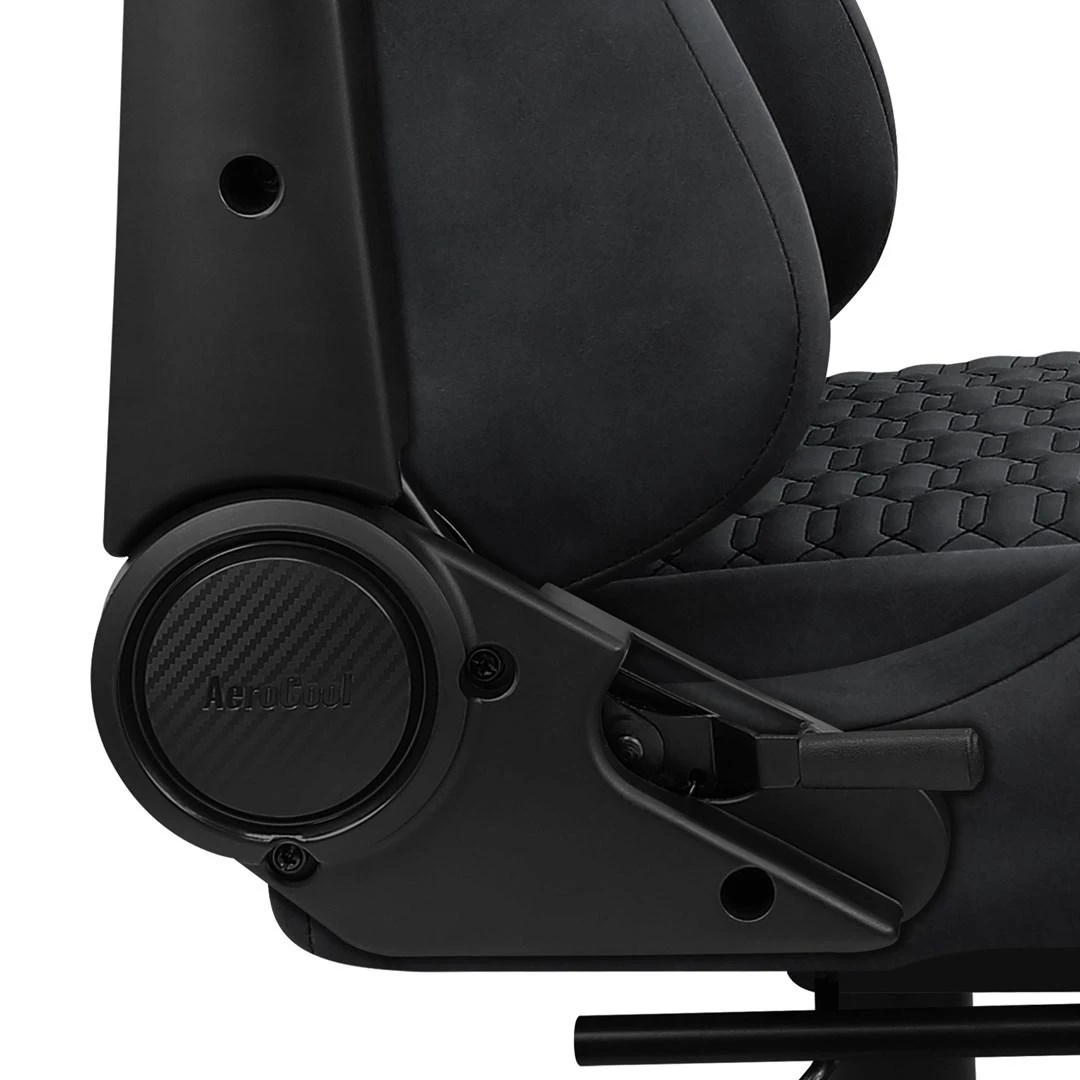 Žaidimų Kėdė - Aerocool Royal AeroSuede Paminkštinta Sėdynė Pilka