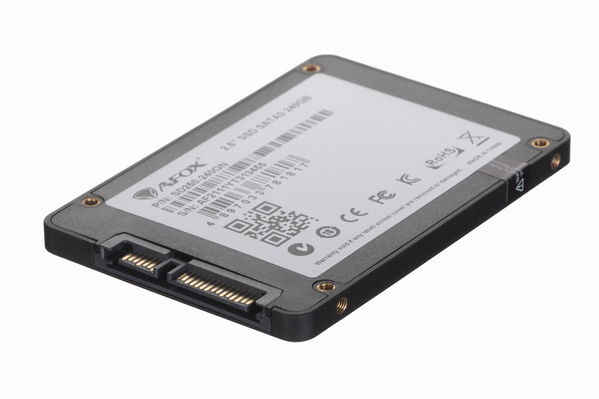 Kietasis diskas - Afox 240GB TLC, Sidabrinė