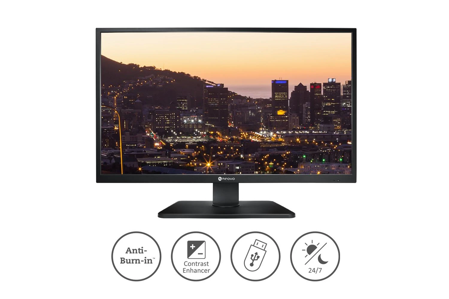 AG Neovo SC-32E surveillance monitorius 80 cm (31.5") 1920 x 1080 pikselių
