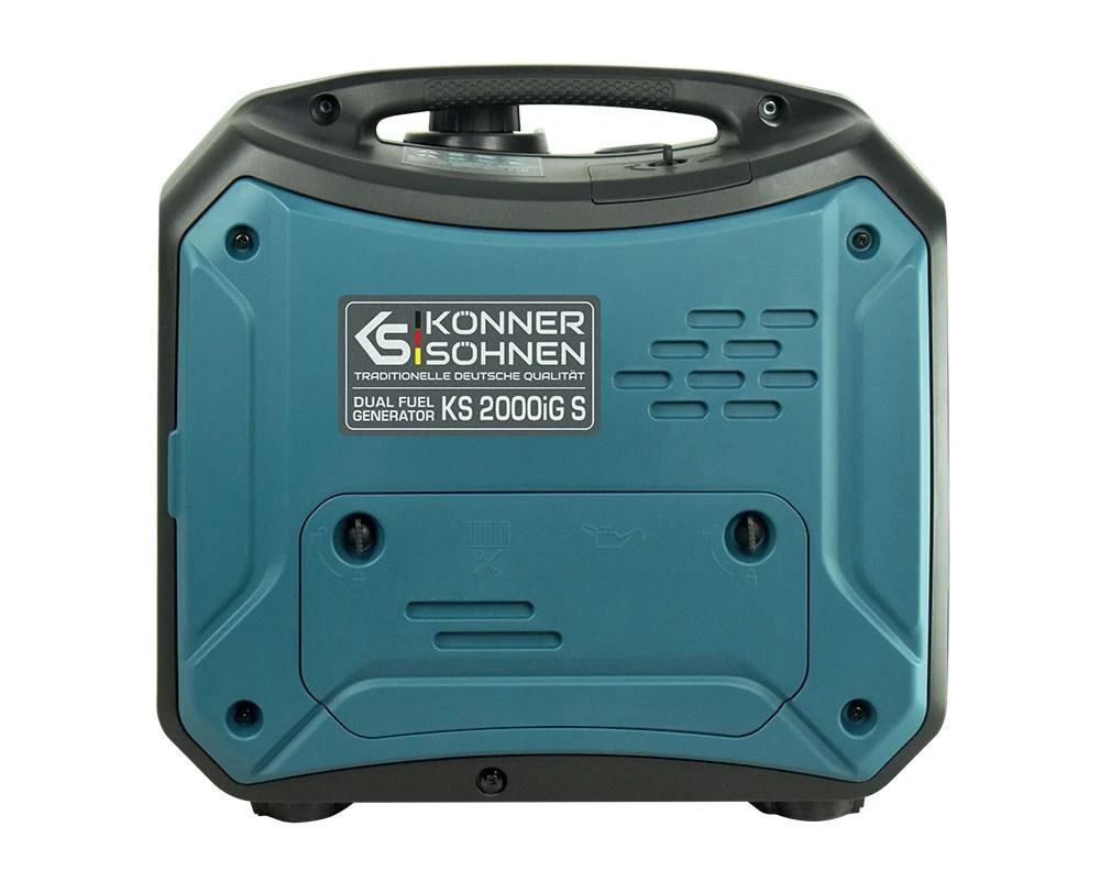 Könner & Söhnen hibridinis (benzinas/dujos) generatorius 2kW 230V KS 2000iG S