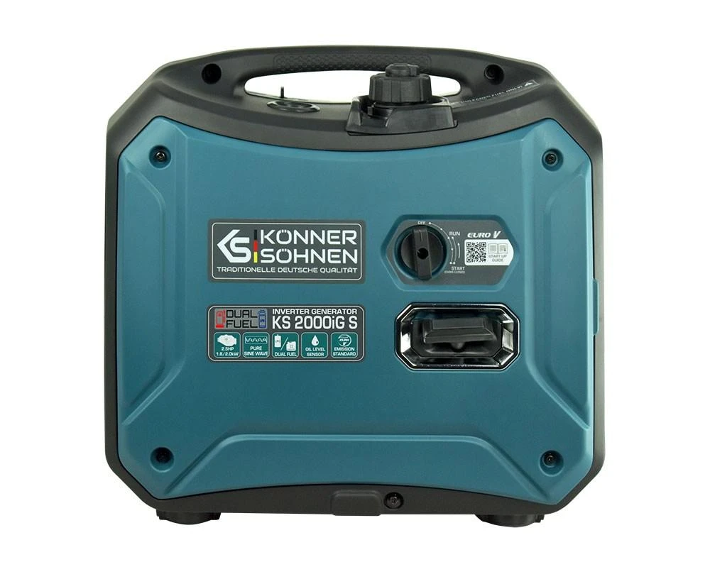 Könner & Söhnen hibridinis (benzinas/dujos) generatorius 2kW 230V KS 2000iG S