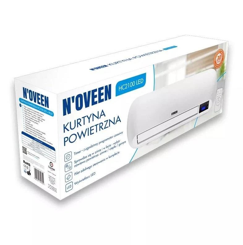 Oro Kondicionierius - N'oveen HC2100 LED 2000W Sieninis