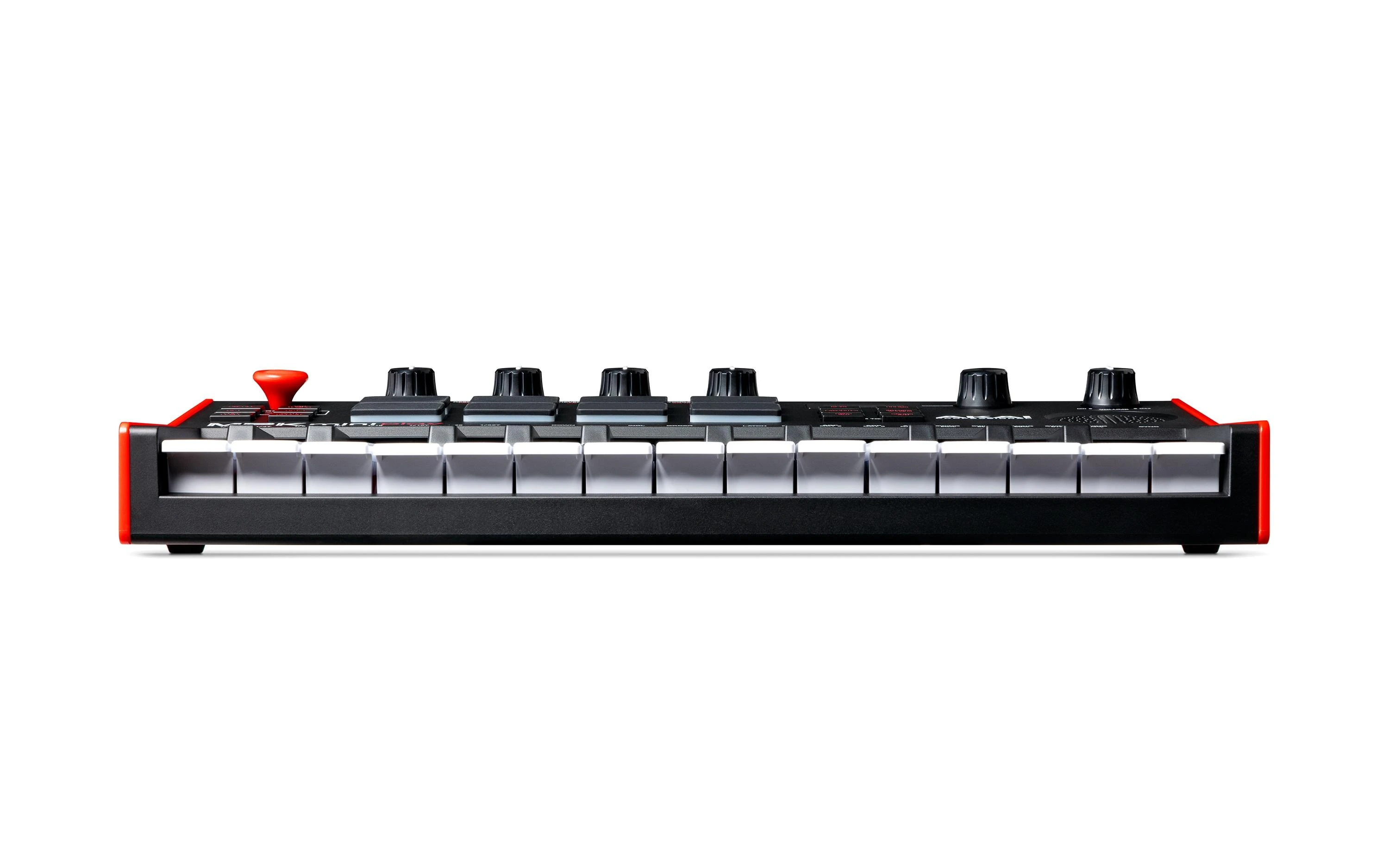 AKAI MPK Mini Play MK3 klaviatūra, juoda/raudona