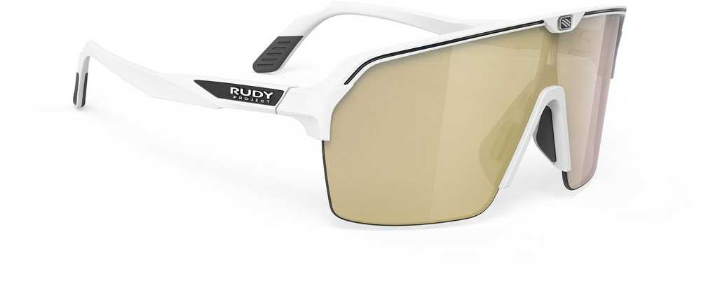 Rudy Project SPINSHIELD AIR Baltas MATTE - Multilaser Gold akiniai