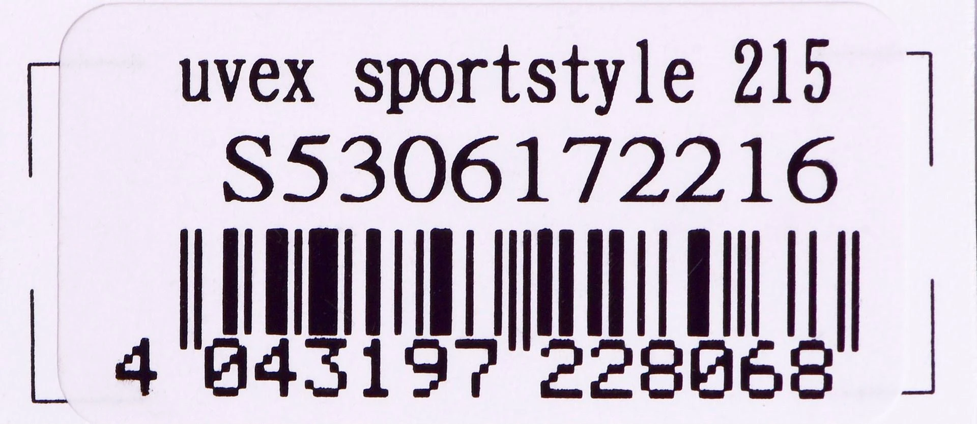 Akiniai Uvex Sportstyle 215 juodas
