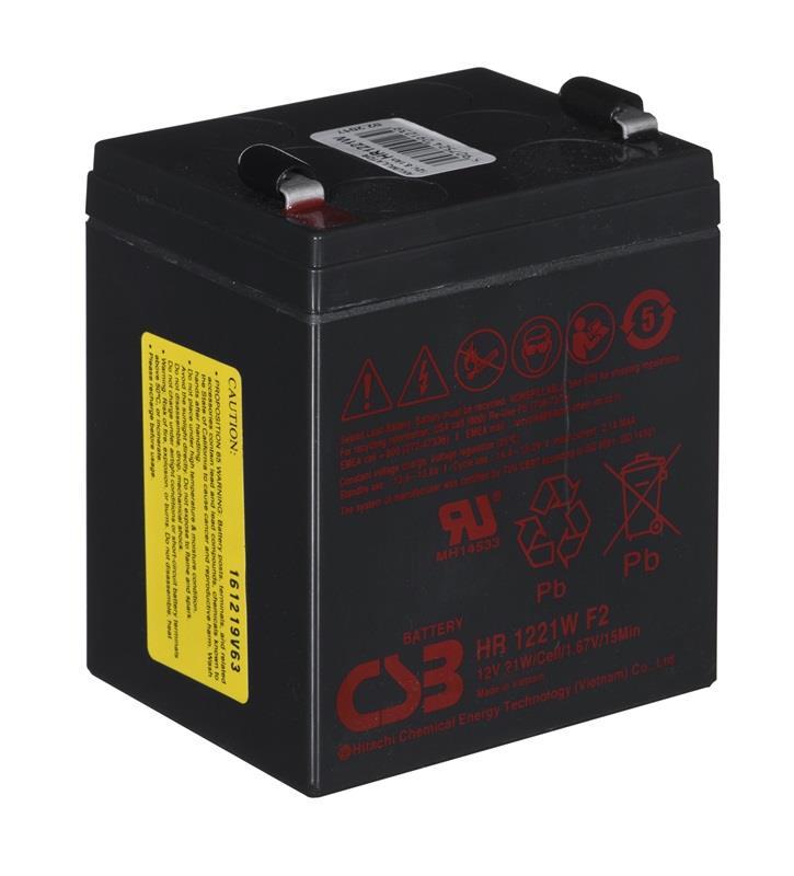 CSB HR1221W F2 CSB rechargeable battery HR1221W F2 12V / 5.1Ah, modelis ...