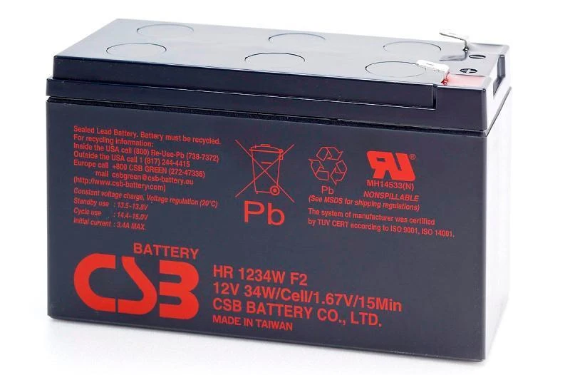 Аккумулятор csb hr1234w