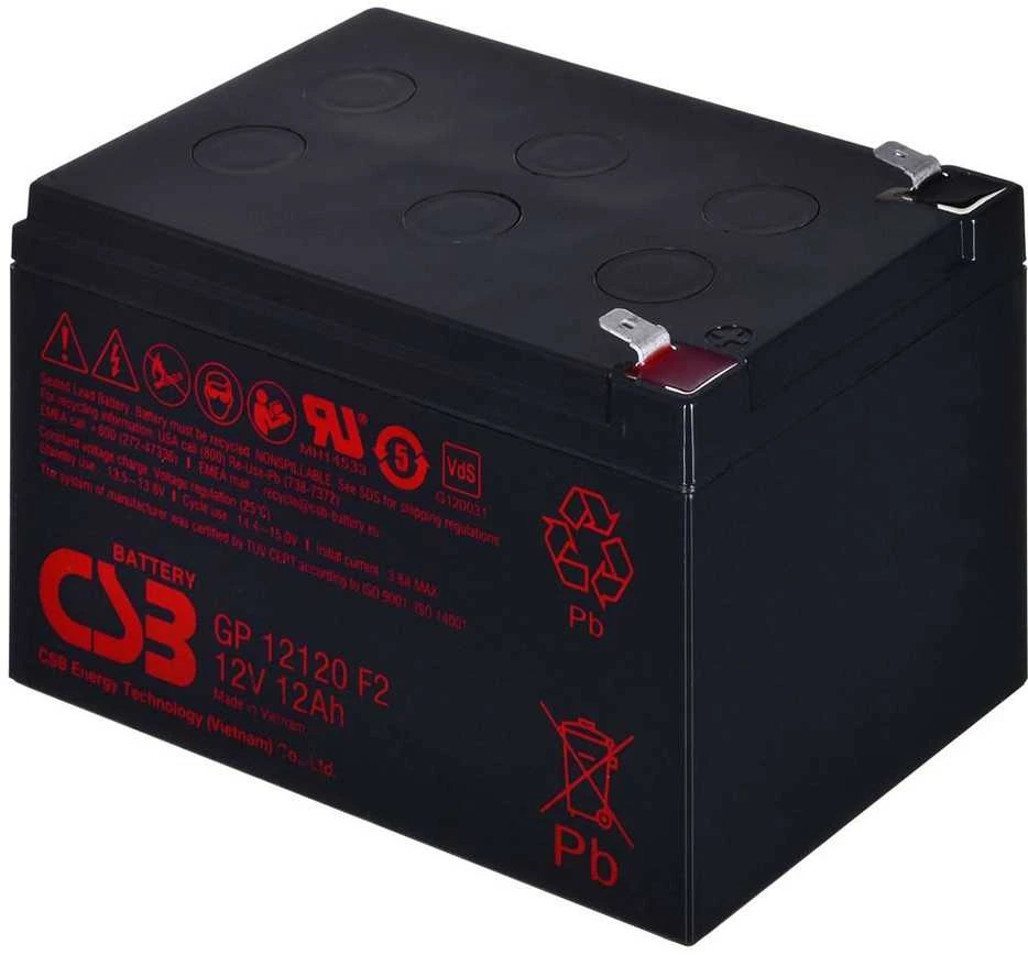 CSB GP12120 F2 CSB akumuliatorius GP12120F2 12V/12Ah