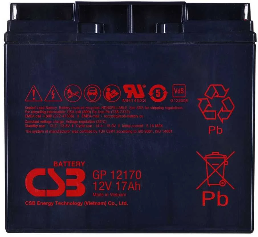 Baterija CSB GP12170B1 17Ah/12V