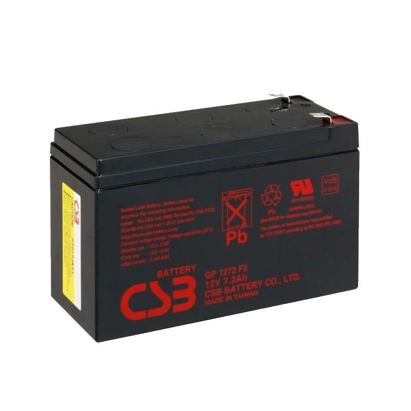 Avacom CSB GP1272 F2 CSB įkraunama baterija GP1272 F2 12V / 7.2Ah ...