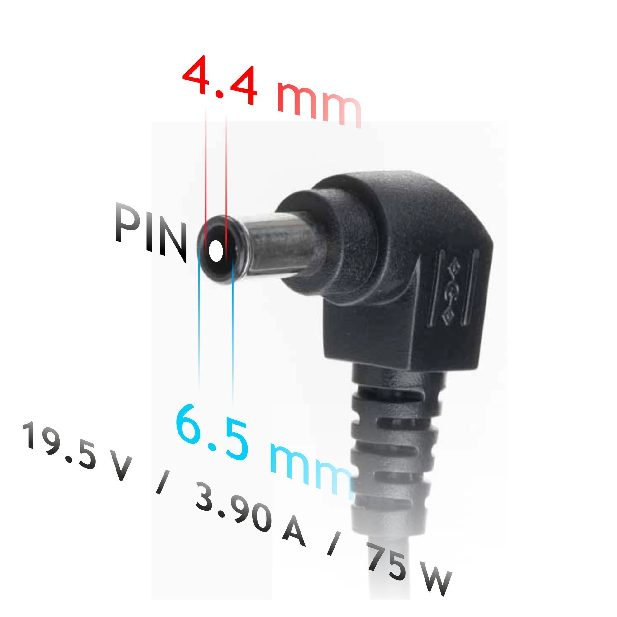 Akyga AK-ND-19 maitinimo adapteris/inverteris Indoor 75 W Juodas