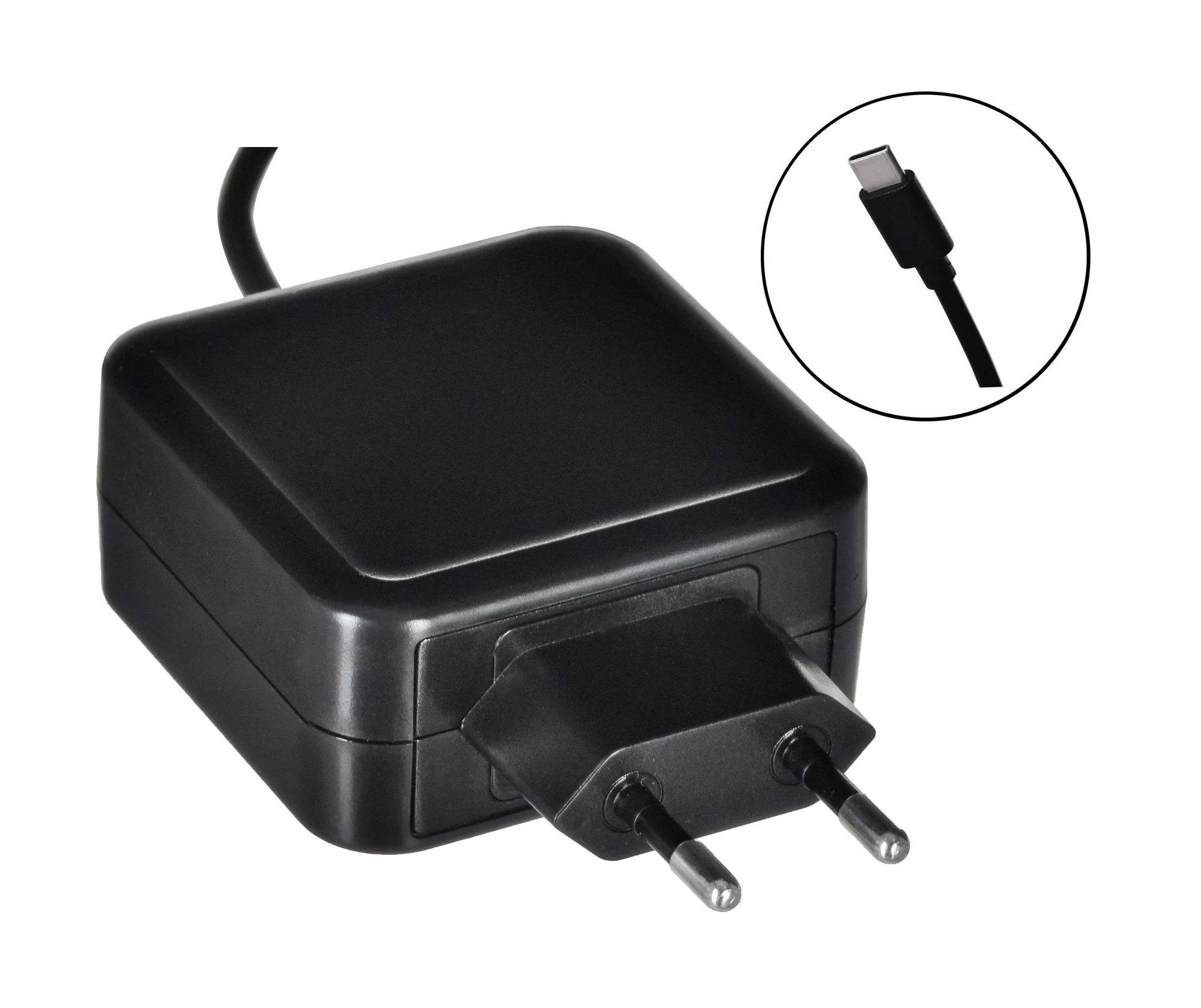 Nešiojamojo kompiuterio pakrovėjas Akyga AK-ND-60 (5-20V / 2.25-3A 45W) USB type C 1.2m Power Delivery